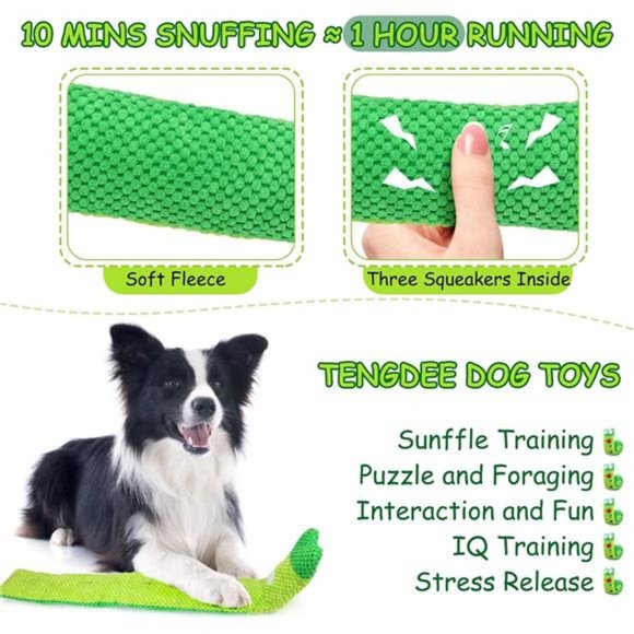 Squeak Dog Toys Stress Release Game for Boredom, Dog Puzzle Toy IQ Training - Picture 3 of 6